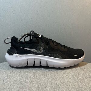 Nike Flex 2021 RN Black White Smoke Grey Mens Running Shoes Size 11.5 CW3408-002